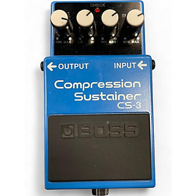 Used BOSS CS3 Compressor Sustainer Effect Pedal