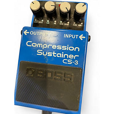Used BOSS CS3 Compressor Sustainer Effect Pedal