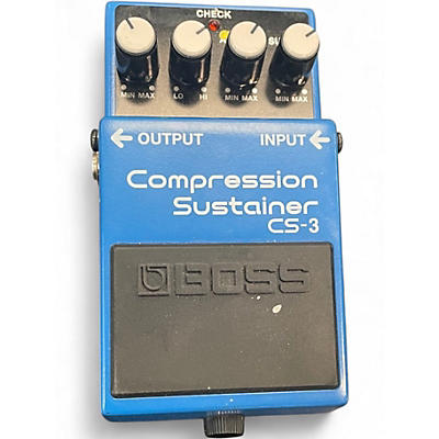 Used BOSS CS3 Compressor Sustainer Effect Pedal