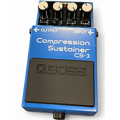 Used BOSS CS3 Compressor Sustainer Effect Pedal