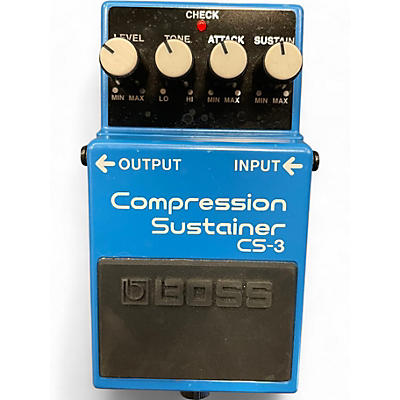 Used BOSS CS3 Compressor Sustainer Effect Pedal