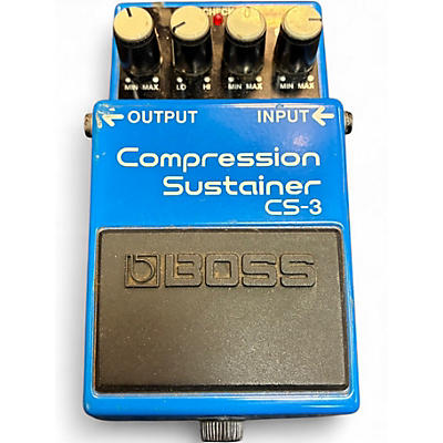 Used BOSS CS3 Compressor Sustainer Effect Pedal