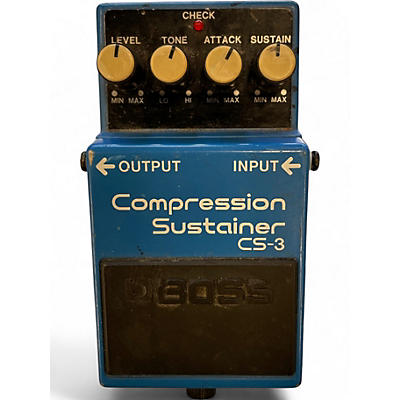 Used BOSS CS3 Compressor Sustainer Effect Pedal