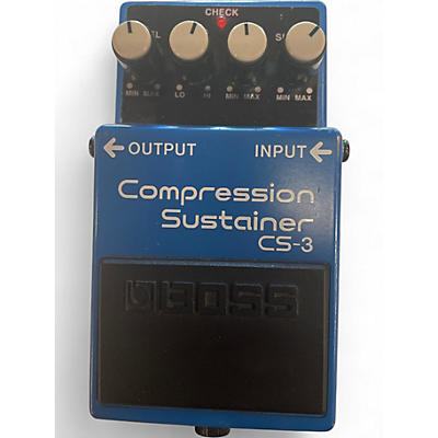 Used BOSS CS3 Compressor Sustainer Effect Pedal