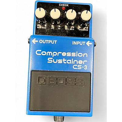 Used BOSS CS3 Compressor Sustainer Effect Pedal