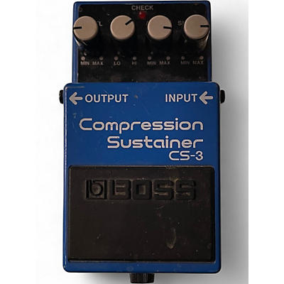Used BOSS CS3 Compressor Sustainer Effect Pedal