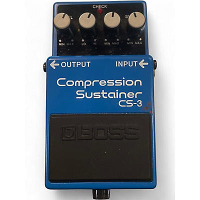 Used BOSS CS3 Compressor Sustainer Effect Pedal
