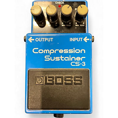 Used BOSS CS3 Compressor Sustainer Effect Pedal