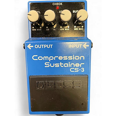 Used BOSS CS3 Compressor Sustainer Effect Pedal