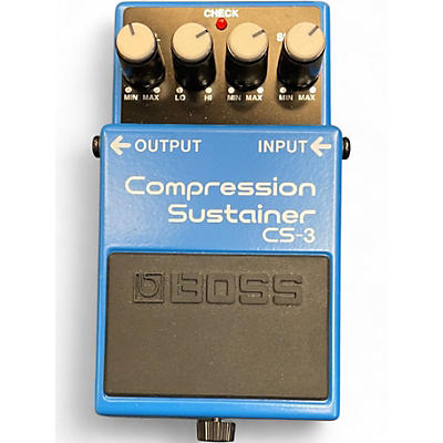 Used BOSS CS3 Compressor Sustainer Effect Pedal