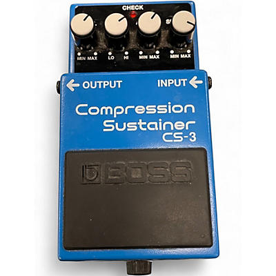 Used BOSS CS3 Compressor Sustainer Effect Pedal
