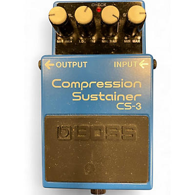 Used BOSS CS3 Compressor Sustainer Effect Pedal