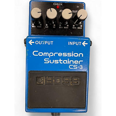Used BOSS CS3 Compressor Sustainer Effect Pedal