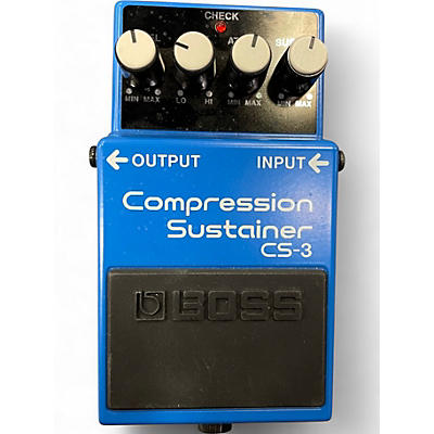 Used BOSS CS3 Compressor Sustainer Effect Pedal
