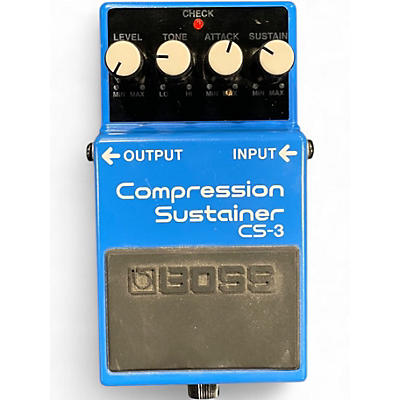 Used BOSS CS3 Compressor Sustainer Effect Pedal