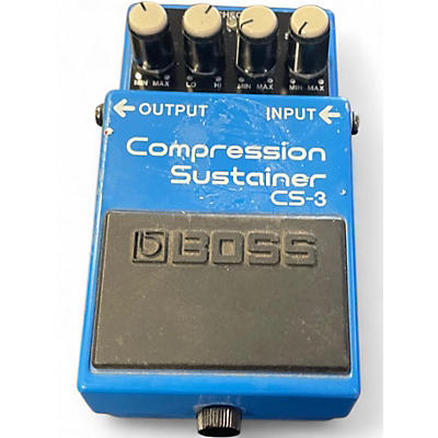 Used BOSS CS3 Compressor Sustainer Effect Pedal
