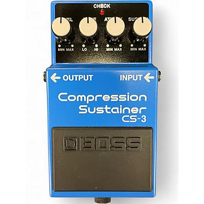Used BOSS CS3 Compressor Sustainer Effect Pedal