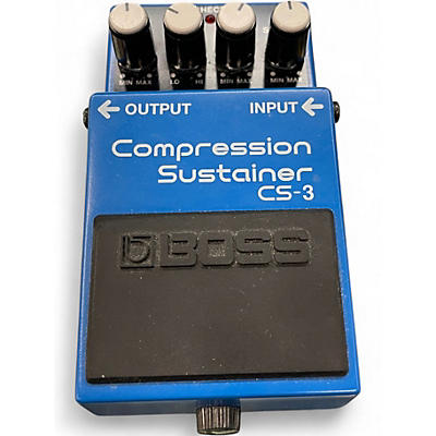 Used BOSS CS3 Compressor Sustainer Effect Pedal