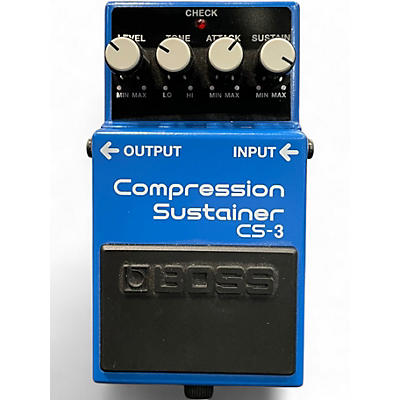 Used BOSS CS3 Compressor Sustainer Effect Pedal