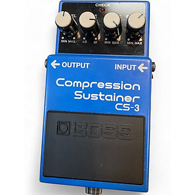 Used BOSS CS3 Compressor Sustainer Effect Pedal