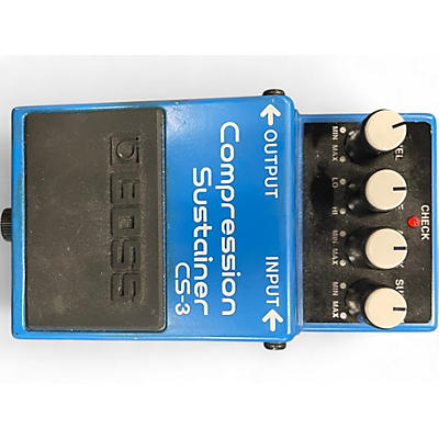 Used BOSS CS3 Compressor Sustainer Effect Pedal