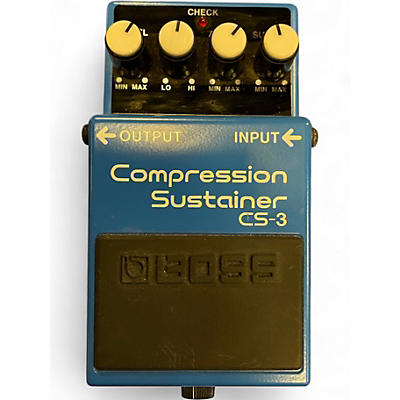 Used BOSS CS3 Compressor Sustainer Effect Pedal