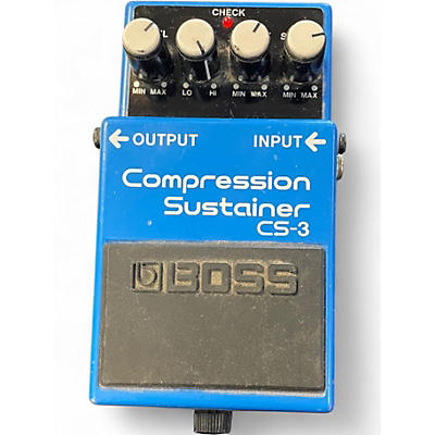 Used BOSS CS3 Compressor Sustainer Effect Pedal
