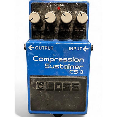 Used BOSS CS3 Compressor Sustainer Effect Pedal