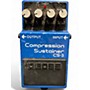 Used BOSS CS3 Compressor Sustainer Effect Pedal
