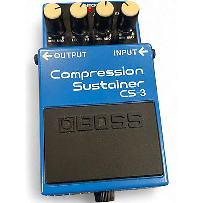 Used BOSS CS3 Compressor Sustainer Effect Pedal