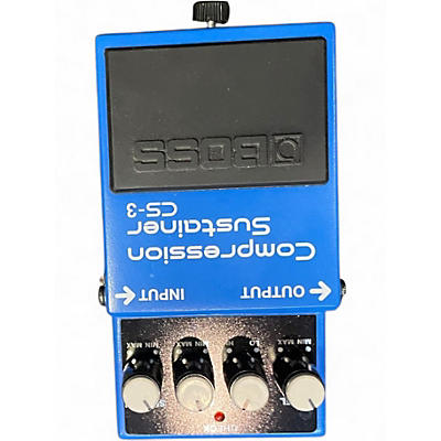 Used BOSS CS3 Compressor Sustainer Effect Pedal