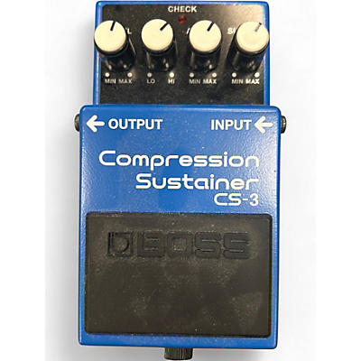 Used BOSS CS3 Compressor Sustainer Effect Pedal