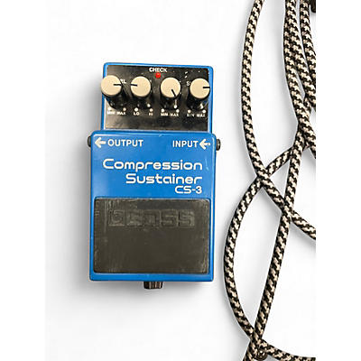 Used BOSS CS3 Compressor Sustainer Effect Pedal
