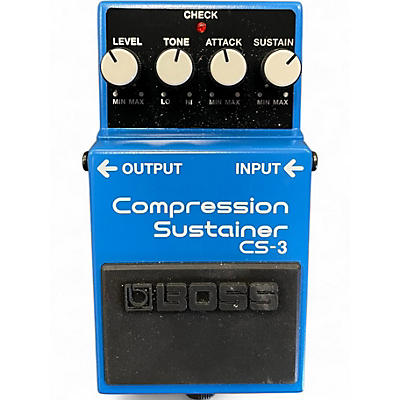Used BOSS CS3 Compressor Sustainer Effect Pedal