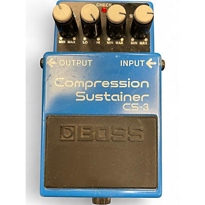 Used BOSS CS3 Compressor Sustainer Effect Pedal