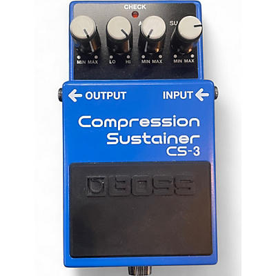 Used BOSS CS3 Compressor Sustainer Effect Pedal