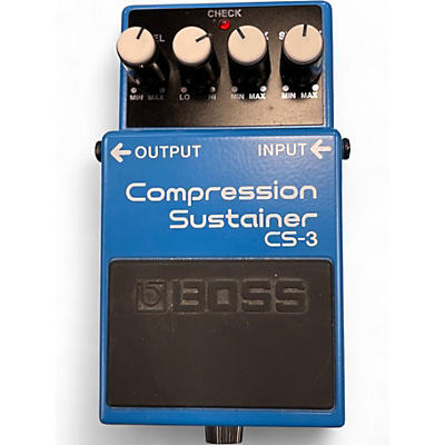 Used BOSS CS3 Compressor Sustainer Effect Pedal