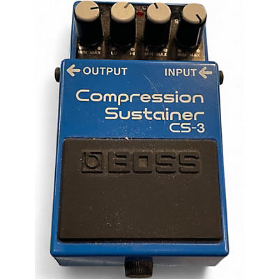 Used BOSS CS3 Compressor Sustainer Effect Pedal