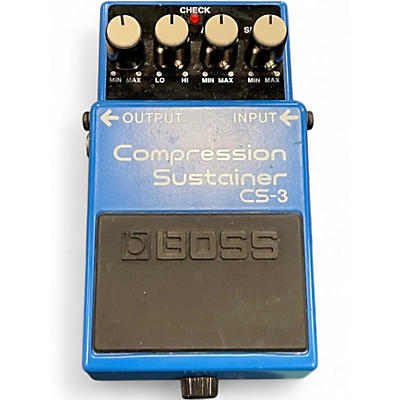 Used BOSS CS3 Compressor Sustainer Effect Pedal