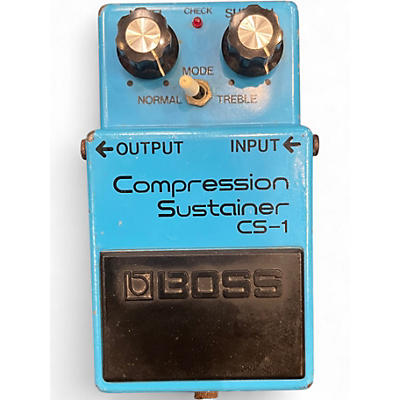 Used BOSS  Compression SustainerS-1 Effect Pedal