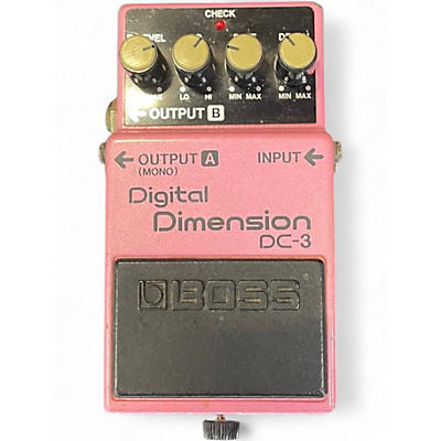 Used BOSS DC3 Effect Pedal Package