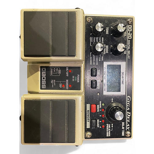 Used BOSS DD 20 Effect Pedal