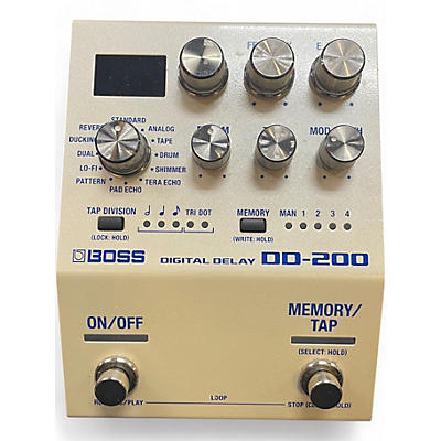 Used BOSS DD-200 Effect Pedal