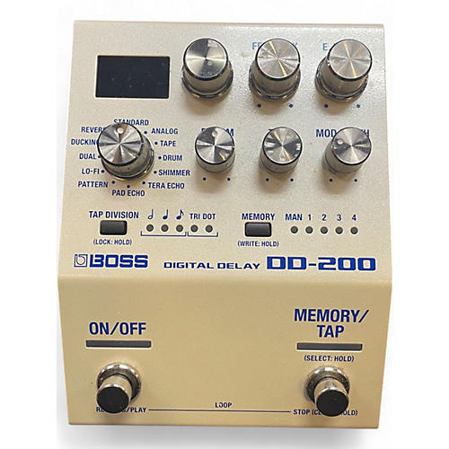Used BOSS DD-200 Effect Pedal