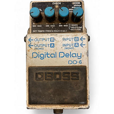 Used BOSS DD-6 Digital Delay Effect Pedal