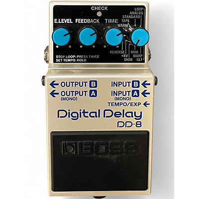 Used BOSS DD-8 DIGITAL DELAY Effect Pedal