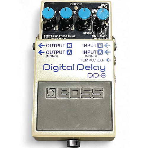 Used BOSS DD-8 Digital Delay Effect Pedal