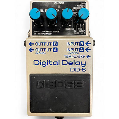Used BOSS DD-8 Digital Delay Effect Pedal