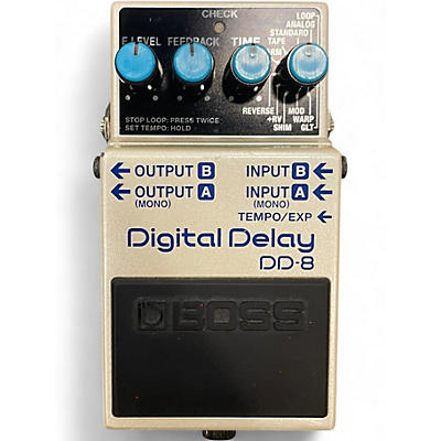 Used BOSS DD-8 Digital Delay Effect Pedal