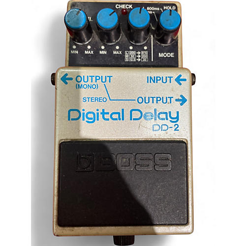 Used BOSS DD2 Digital Delay Effect Pedal